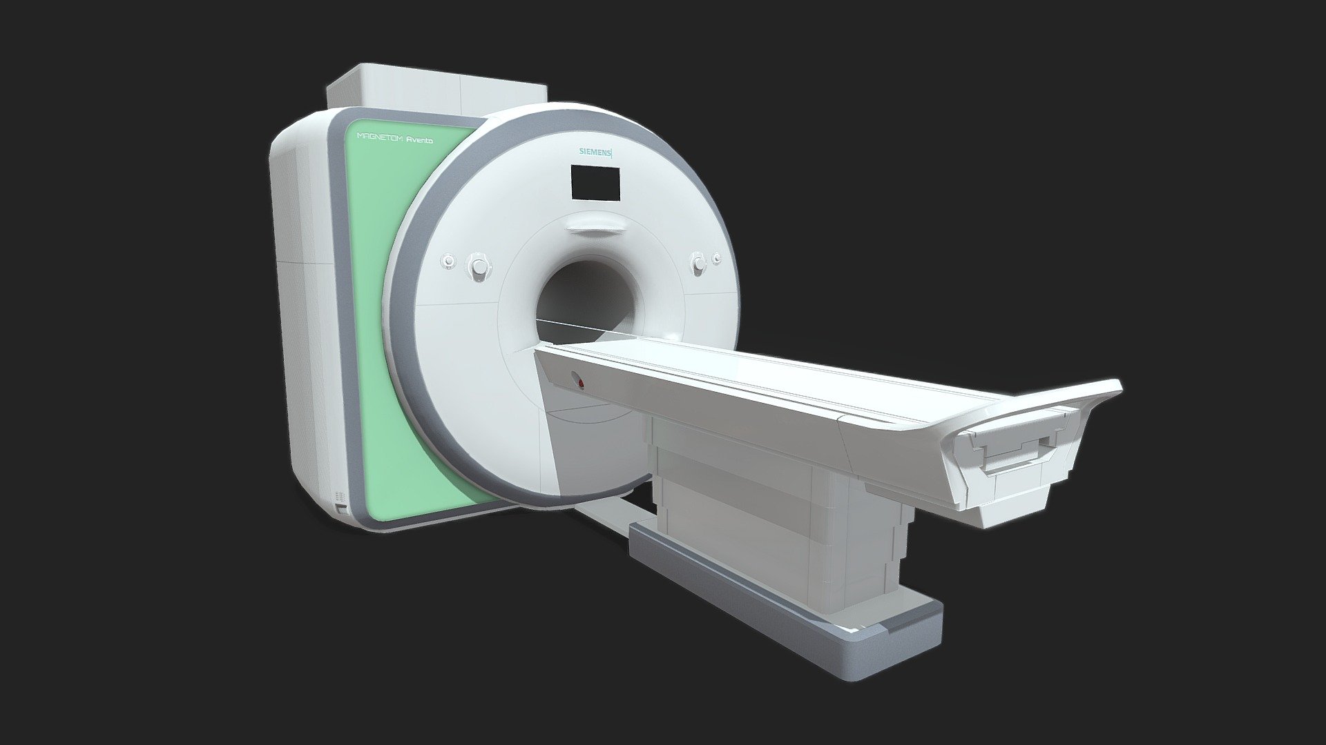 Magnetic resonance imaging (MRI) 3d model