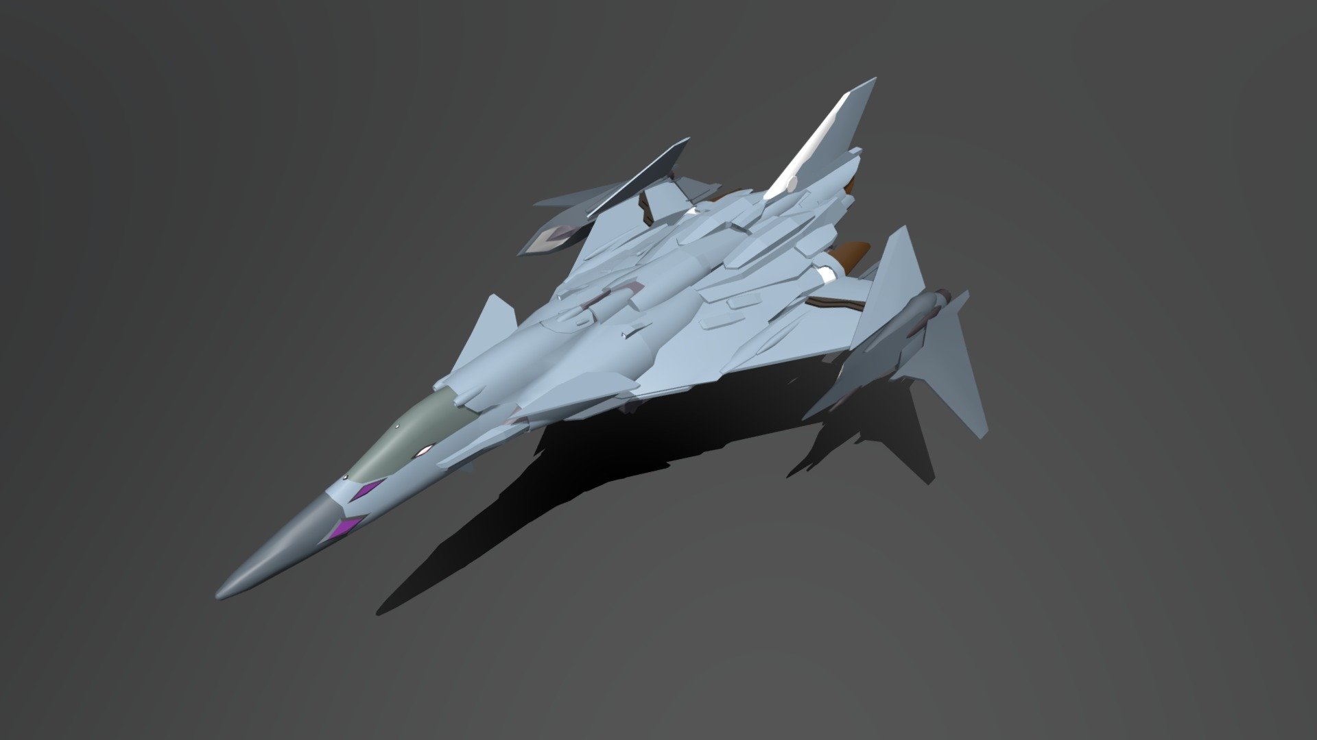 VF6000CSuperScimitar 3d model