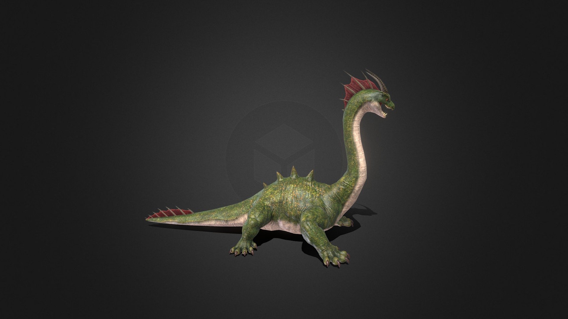 Fantasy Monster : DragonBaro 3d model