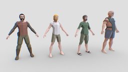 Low | Polygon | Characters | Pack