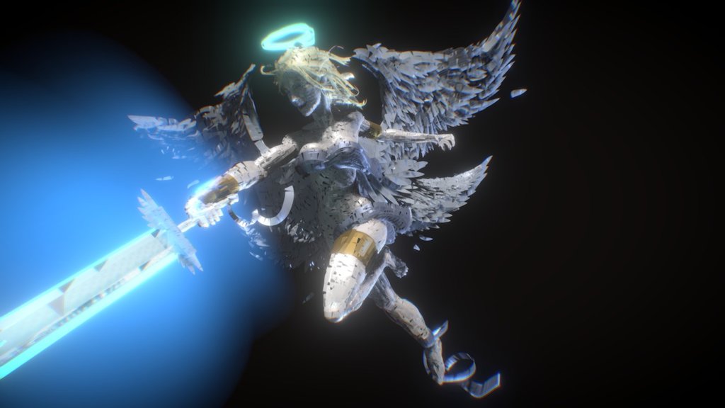 Angel 3d model