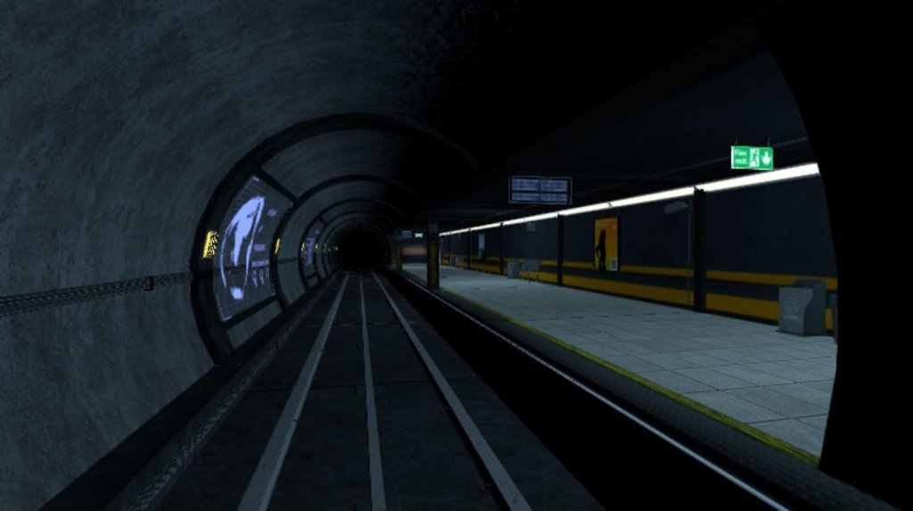 Subway Game Scene 3d model