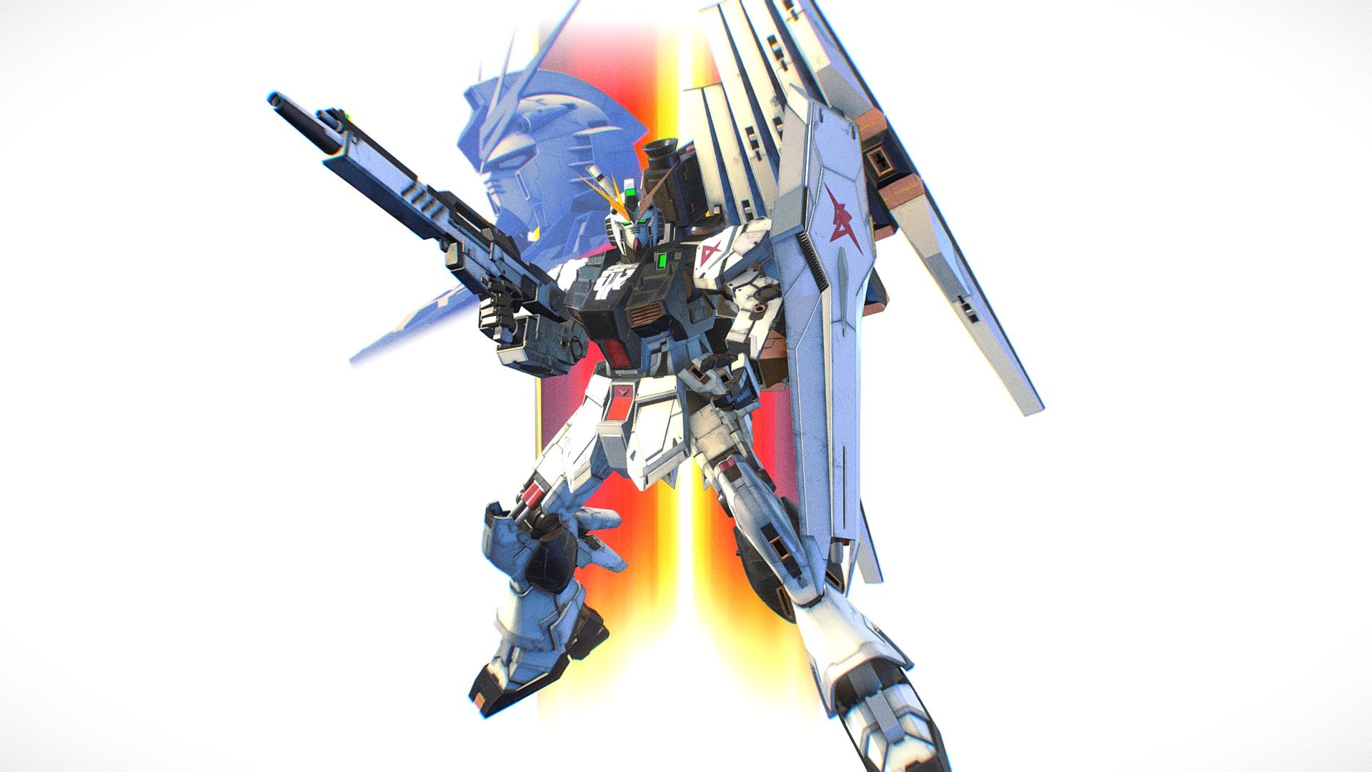 MOBILE SUIT RX-93 ν-GUNDAM 3d model