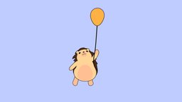 Balloon Hedgehog