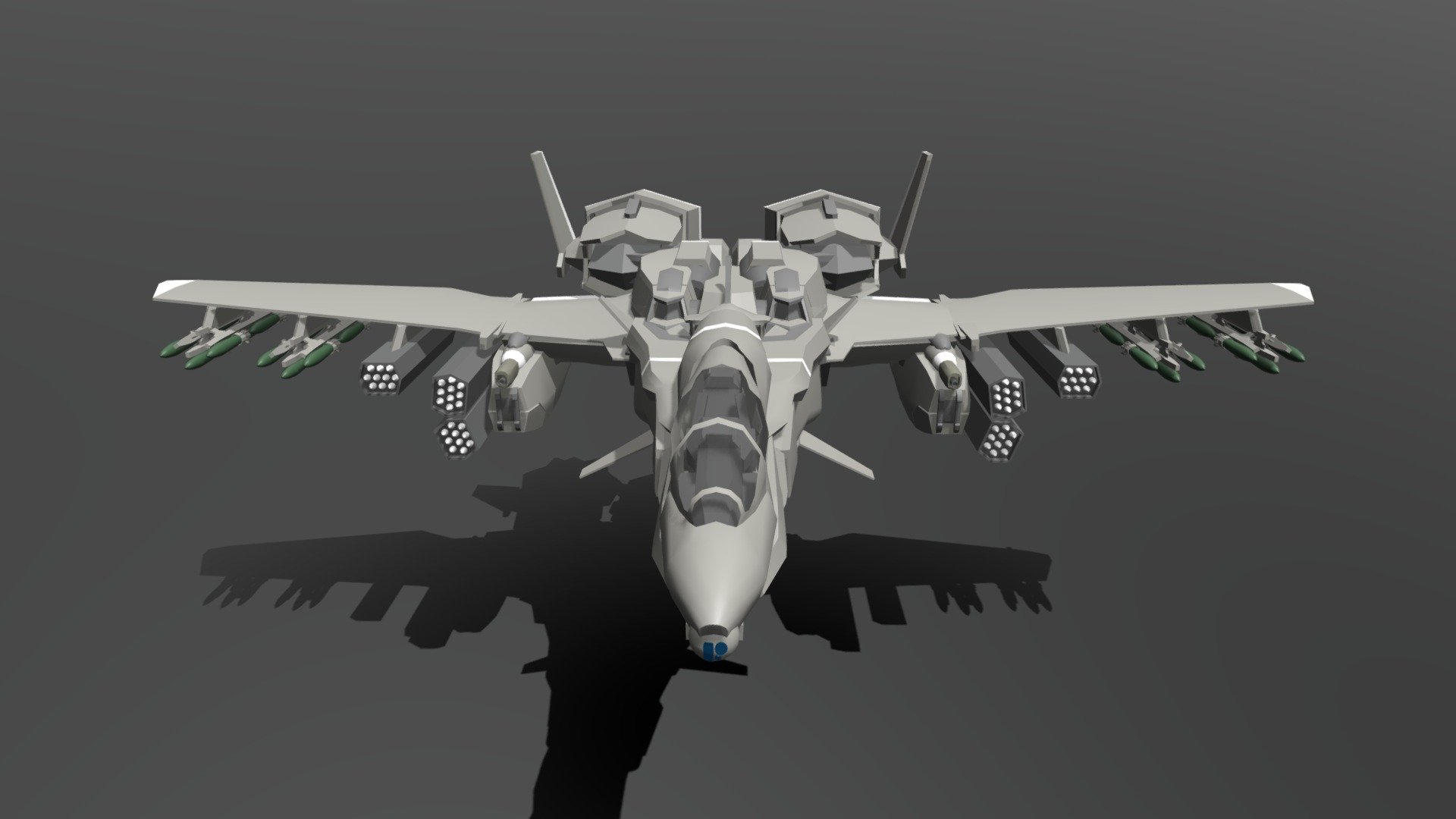 VA-10 Fighter 3d model