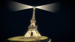 Stylized Eiffel Tower