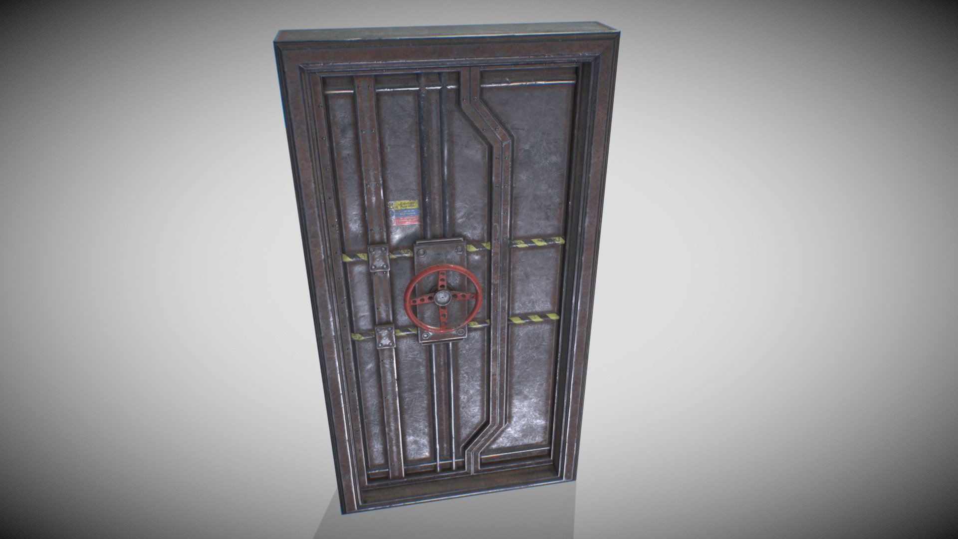 Blast Door 3d model