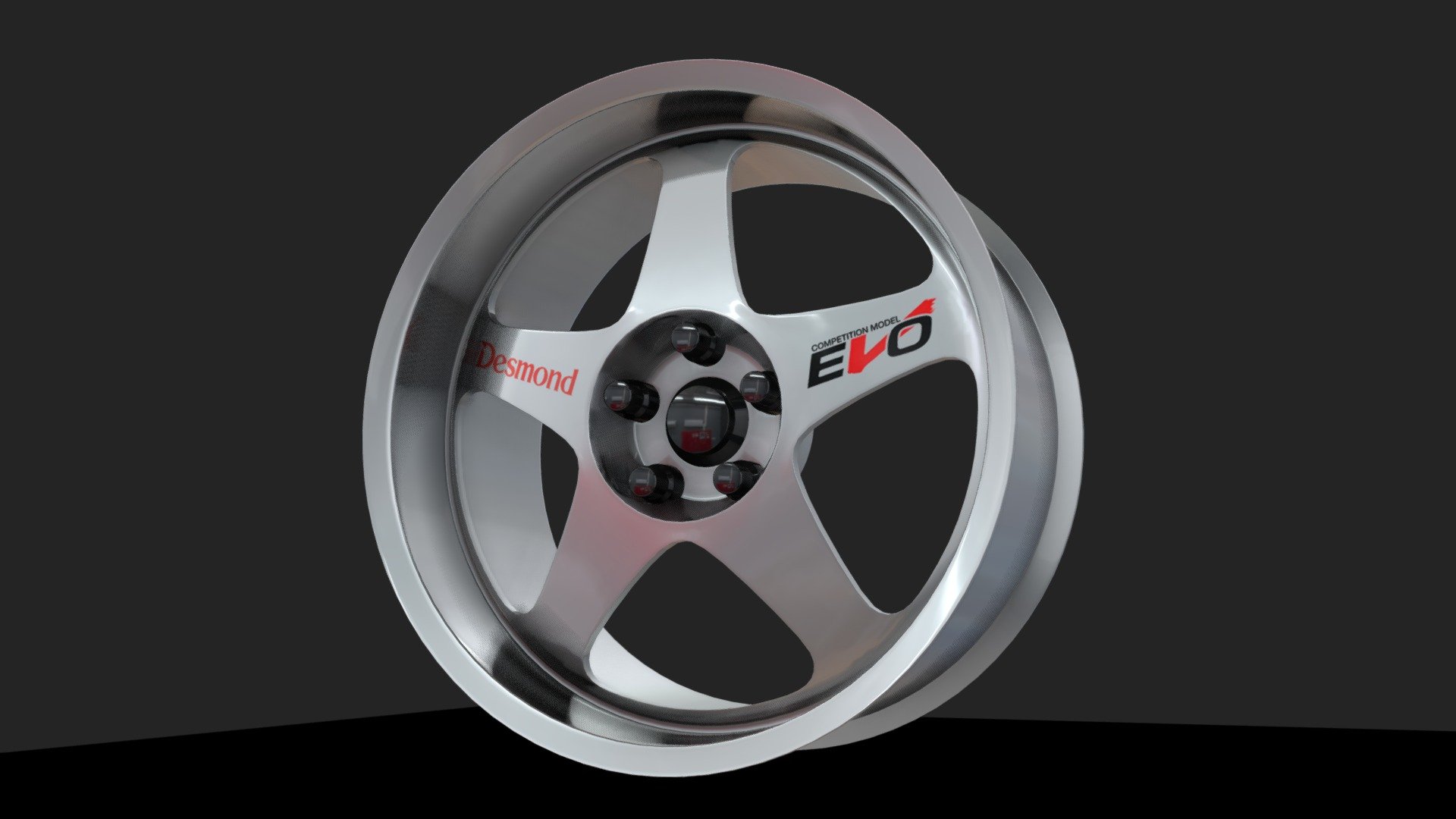 Desmond Regamaster EVO2 Racing Line 3d model