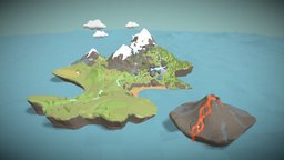 Low Poly Island