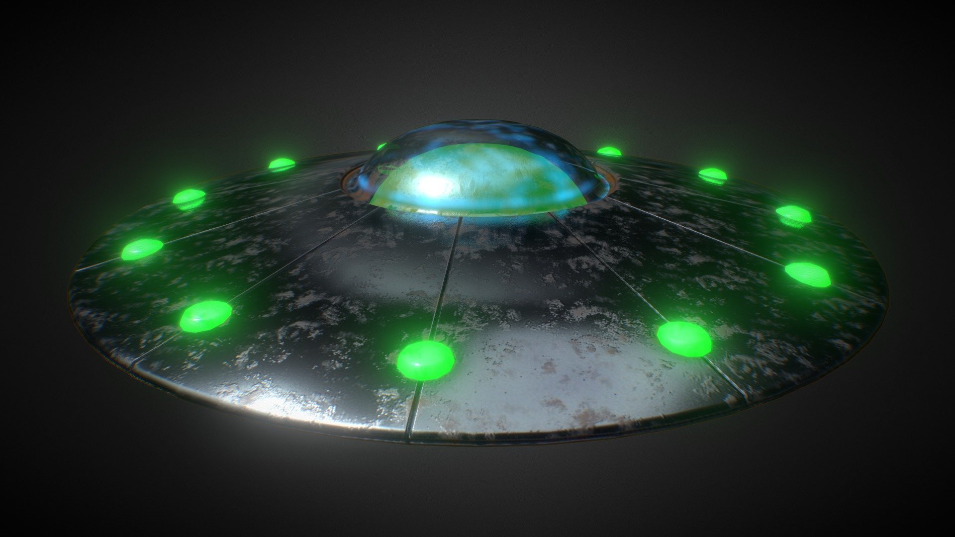 UFO 3d model