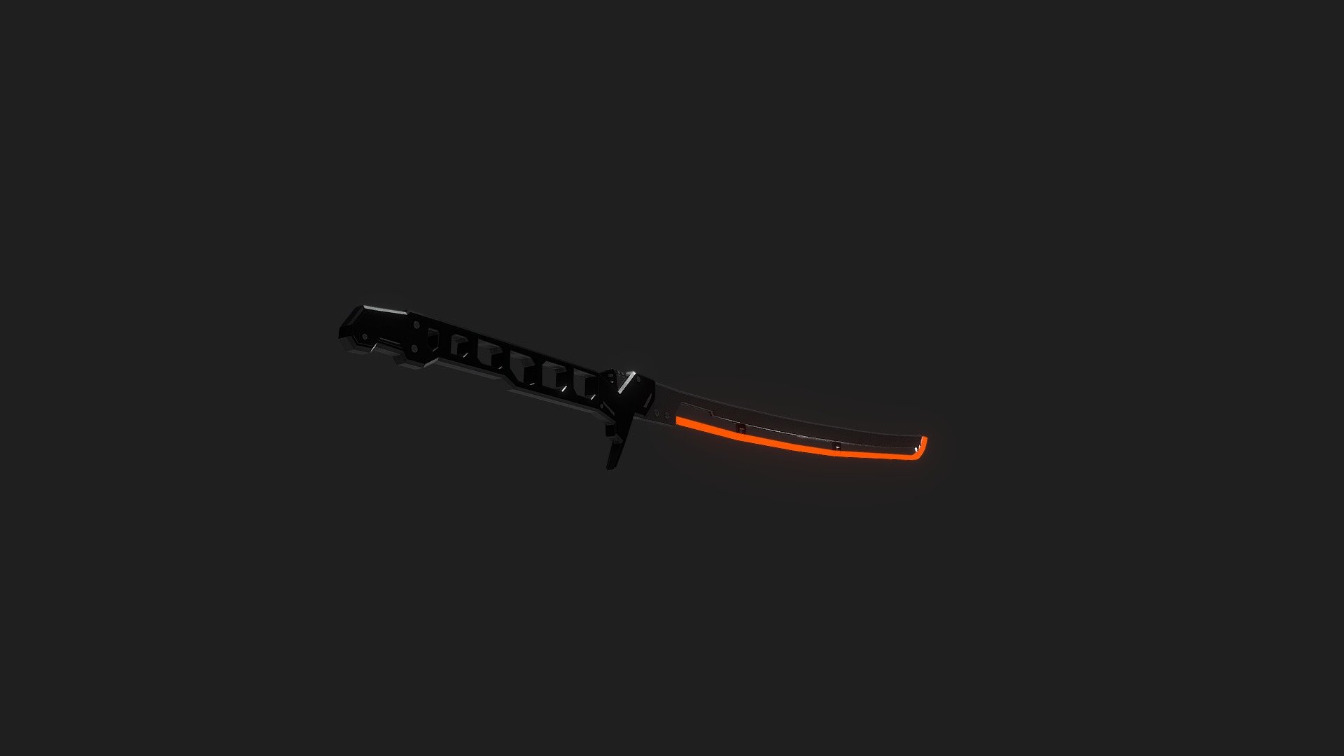 Cyberpunk 2077 Thermal Katana 3d model