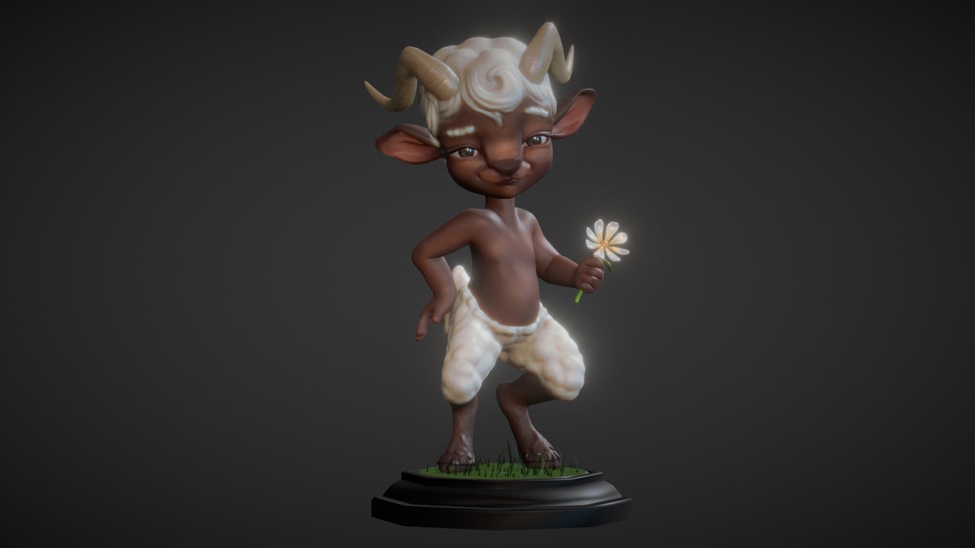 SculptJanuary18 // Pan 3d model