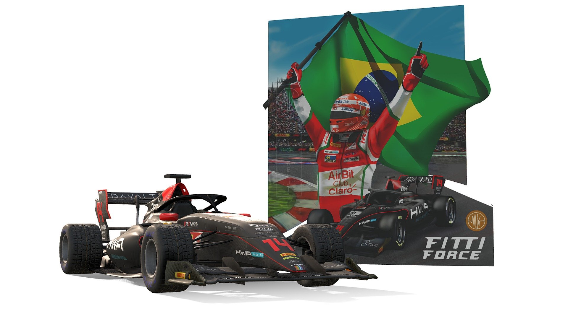 FIA F3 Car 2020 3d model