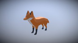 Low Poly Fox