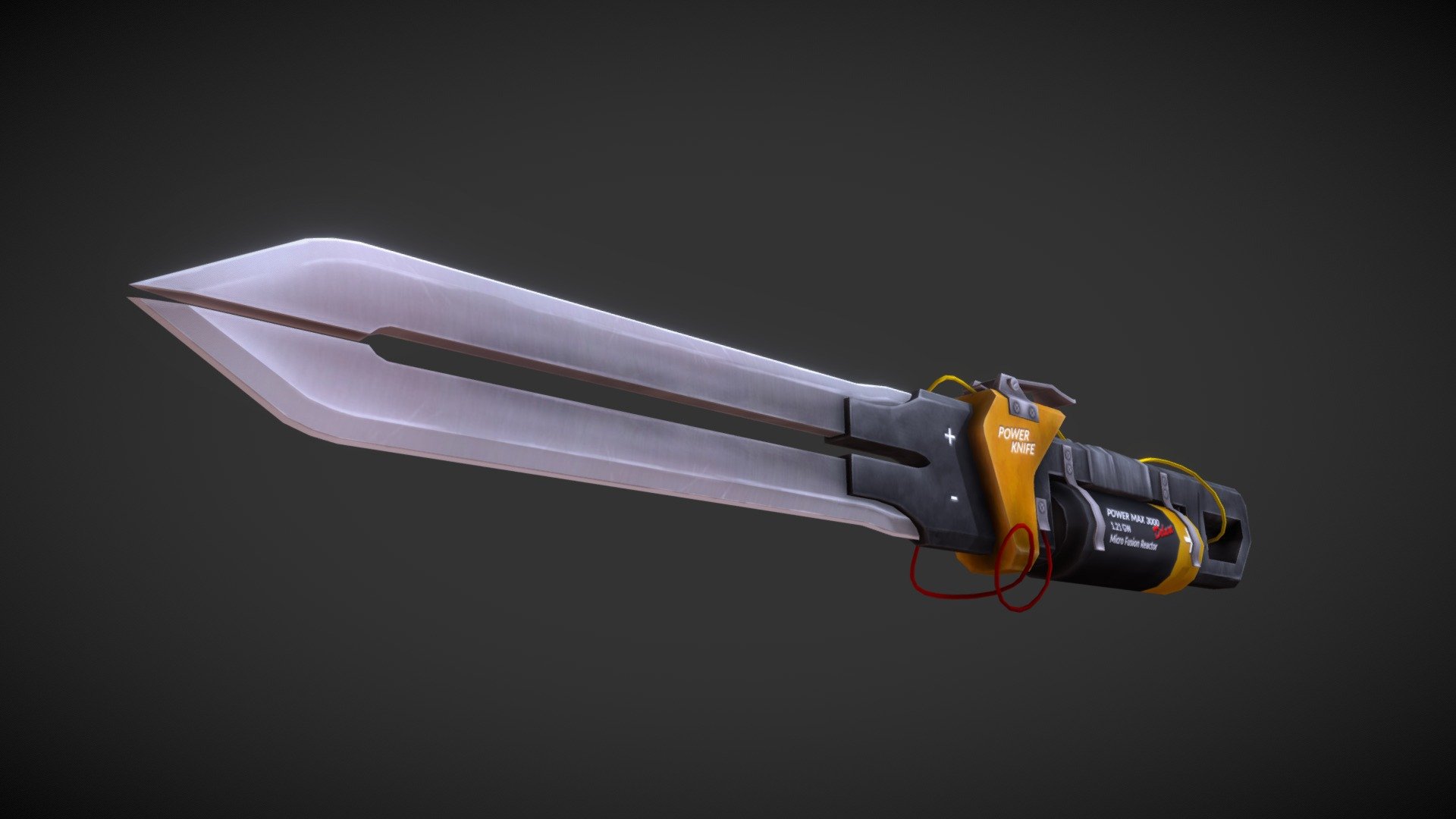 Power Knife 3d model