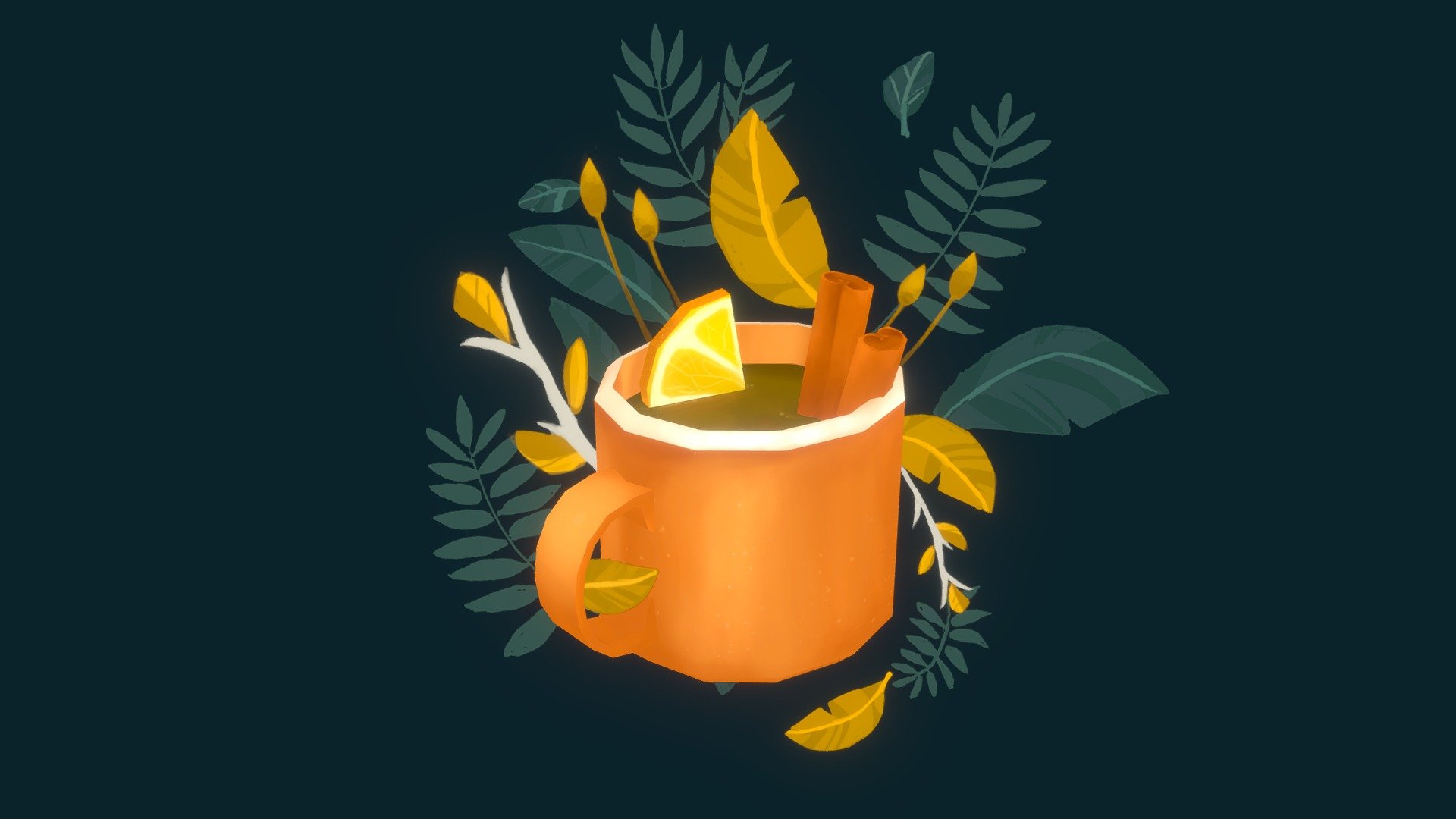 Hot Apple Cider 3d model