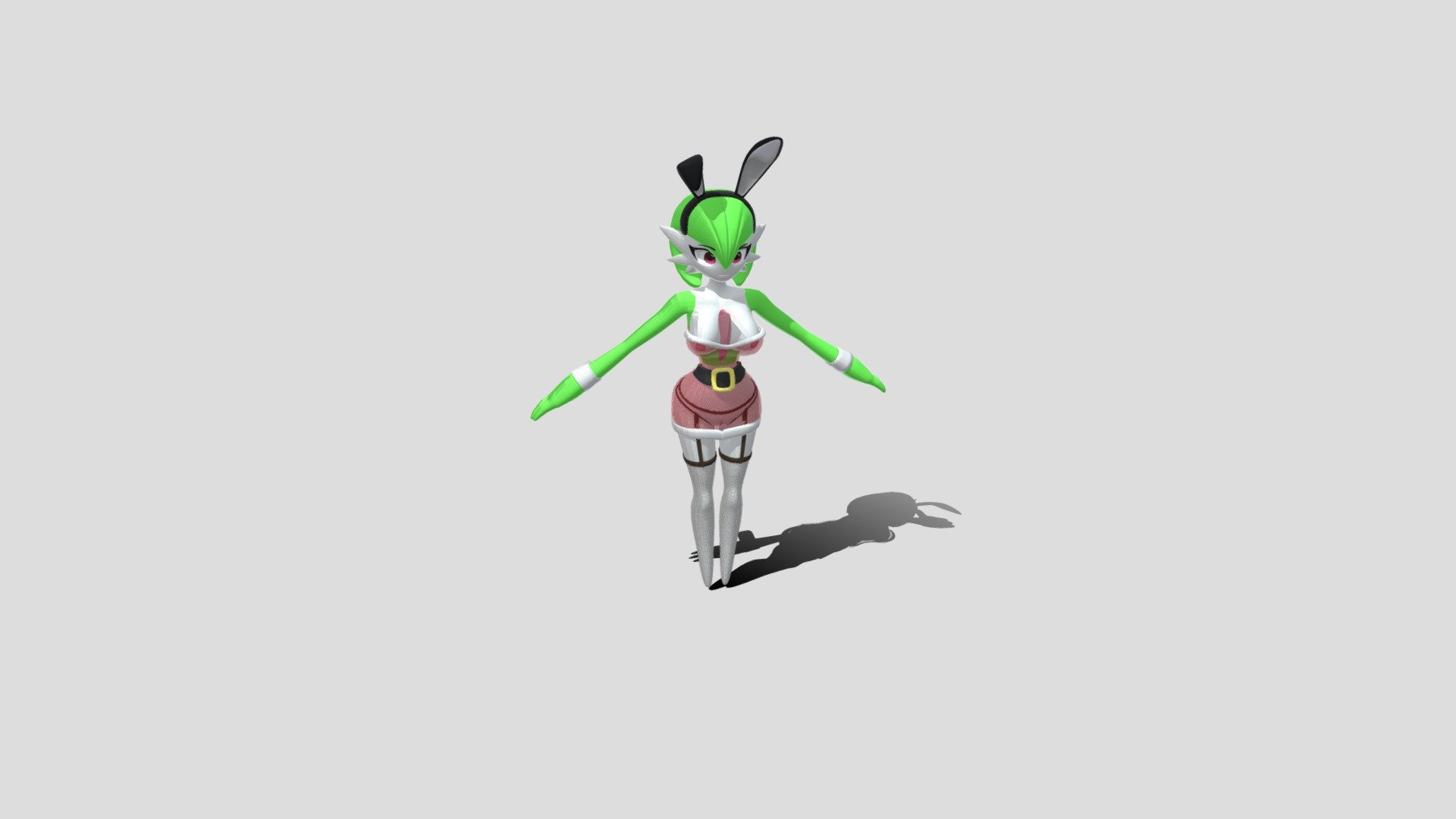 gardevoir_purro 3d model