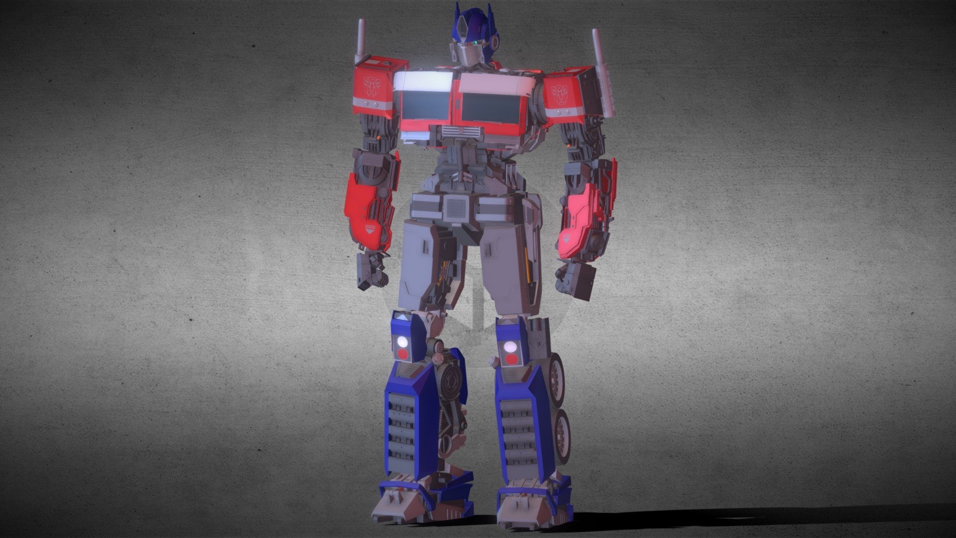 Rotb Optimus prime (updated) 3d model