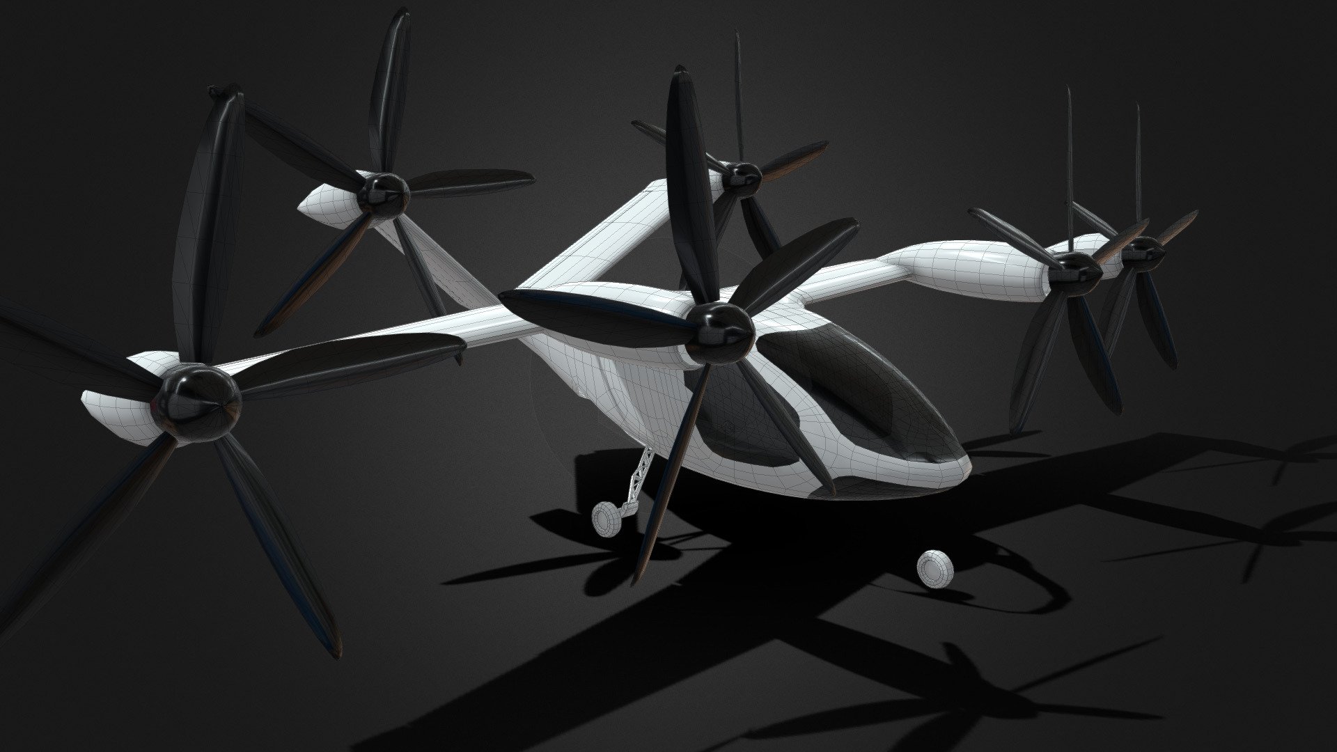 Joby S4 EVTOL 3d model