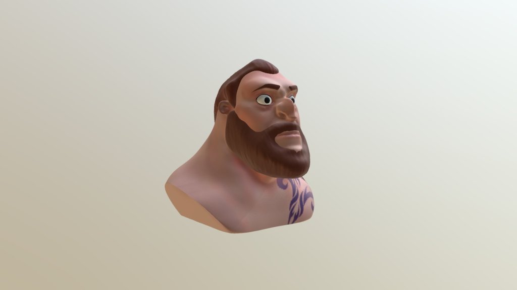 Cartoon 3d model