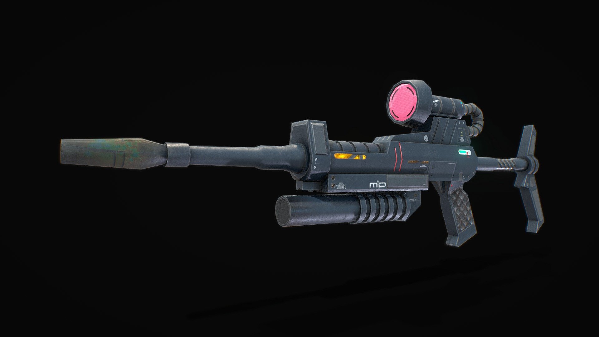 Gelgoog Beam Rifle 3d model