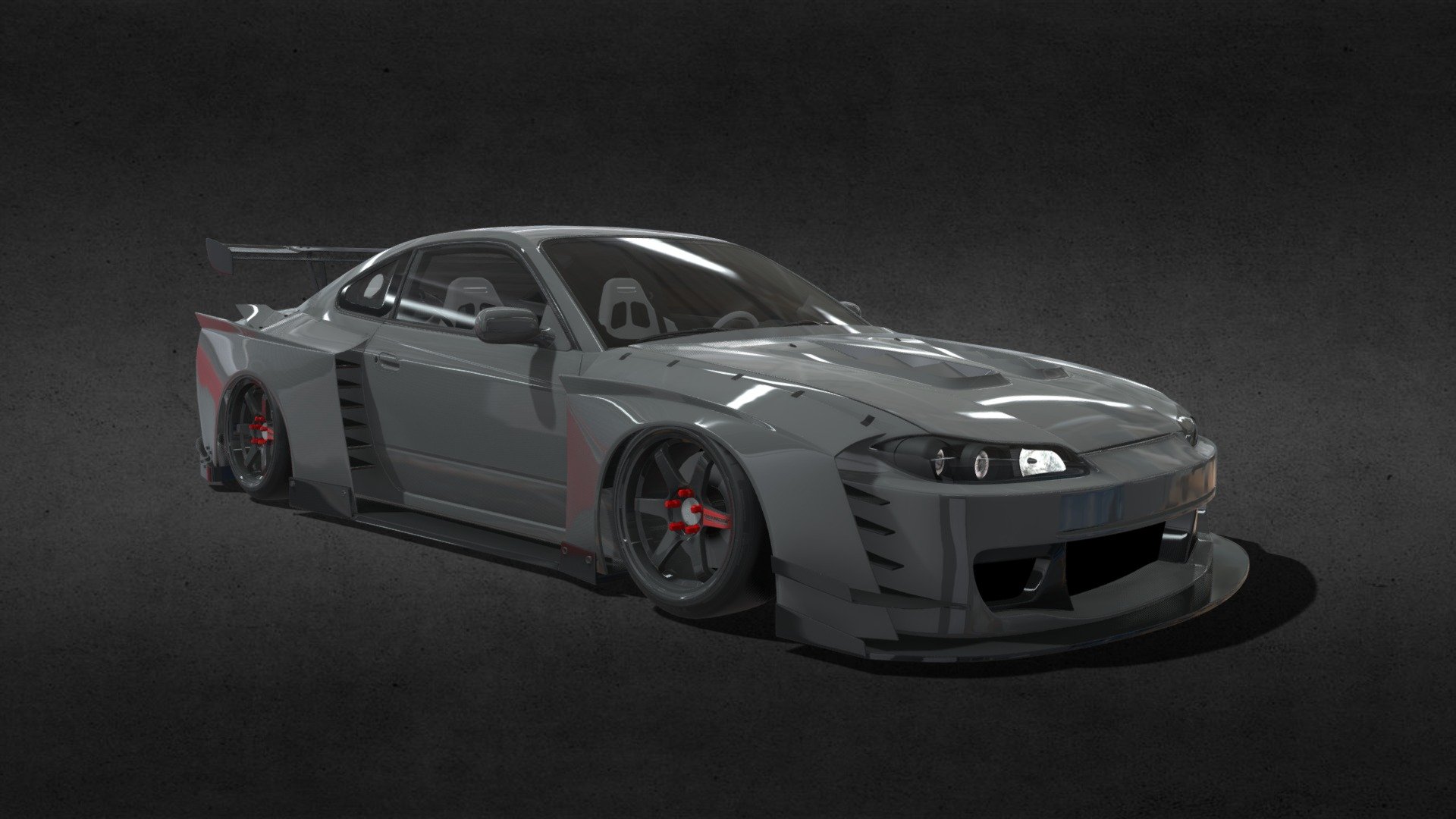 Nissan Silvia S15 Custom 3d model