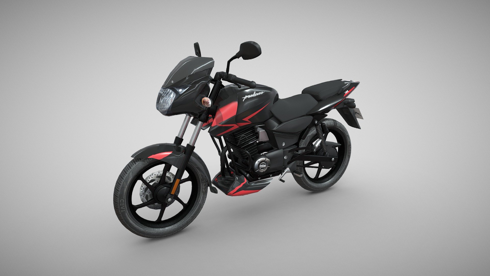 Bajaj Pulsar 150 3d model