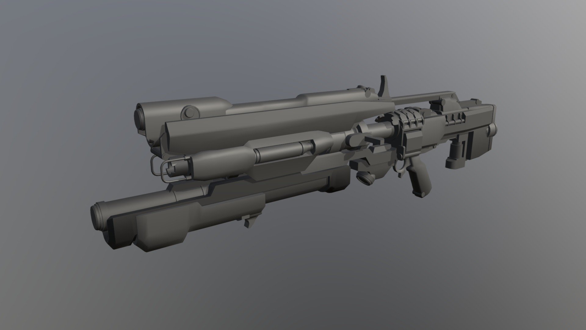 HeavyShotgun 3d model