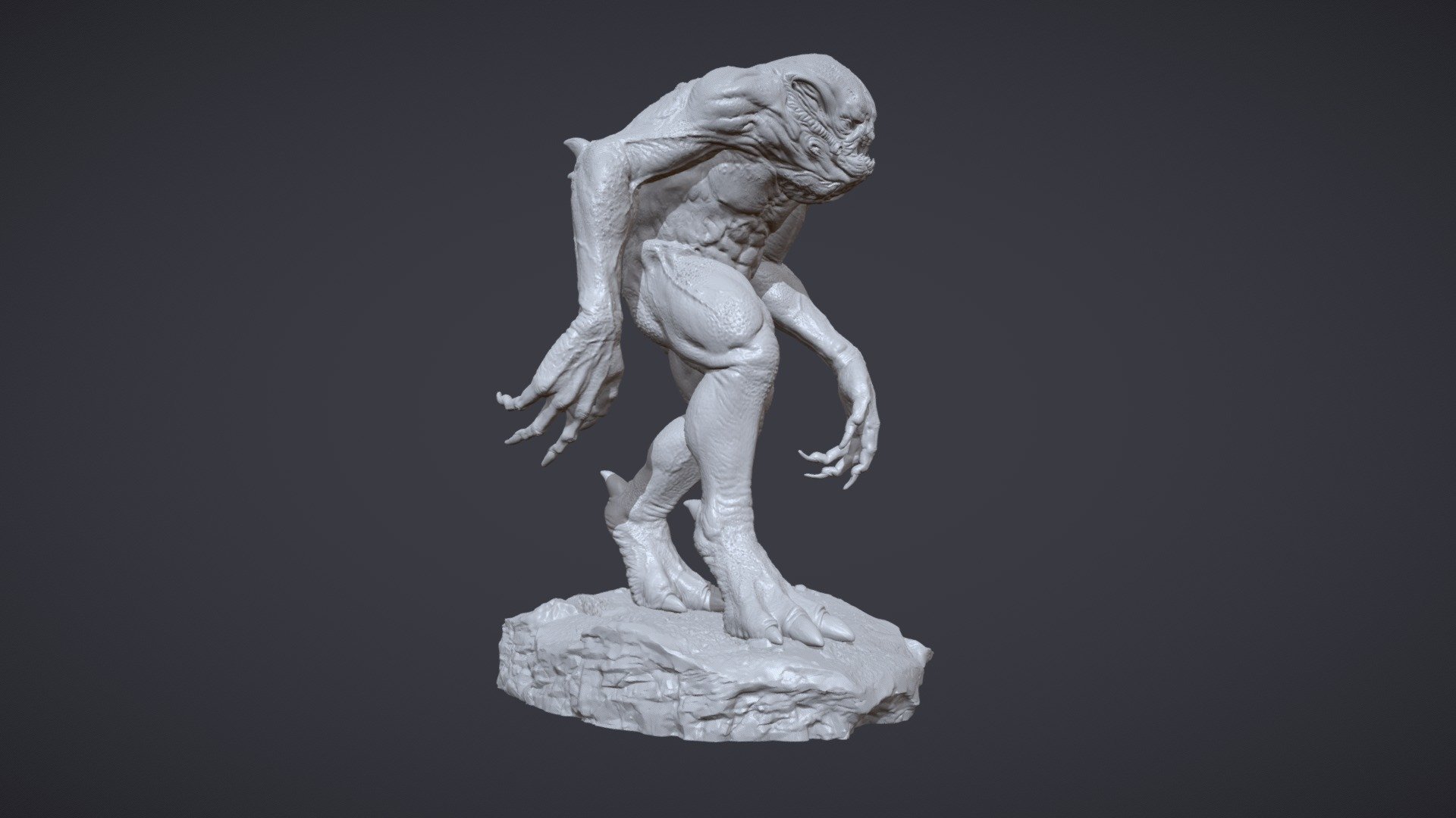 Creature 3d model