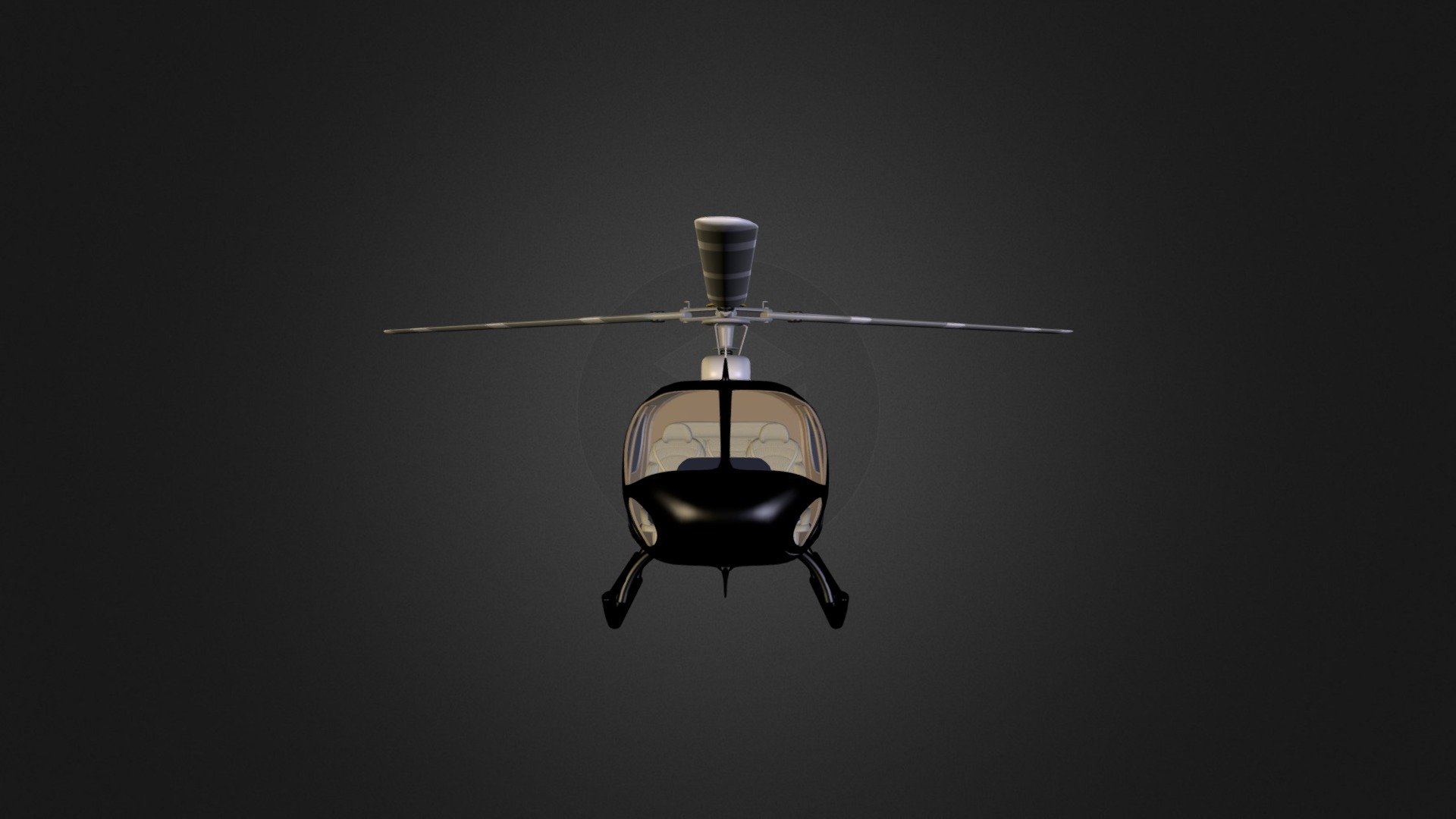 Eurocopter Police 3d model