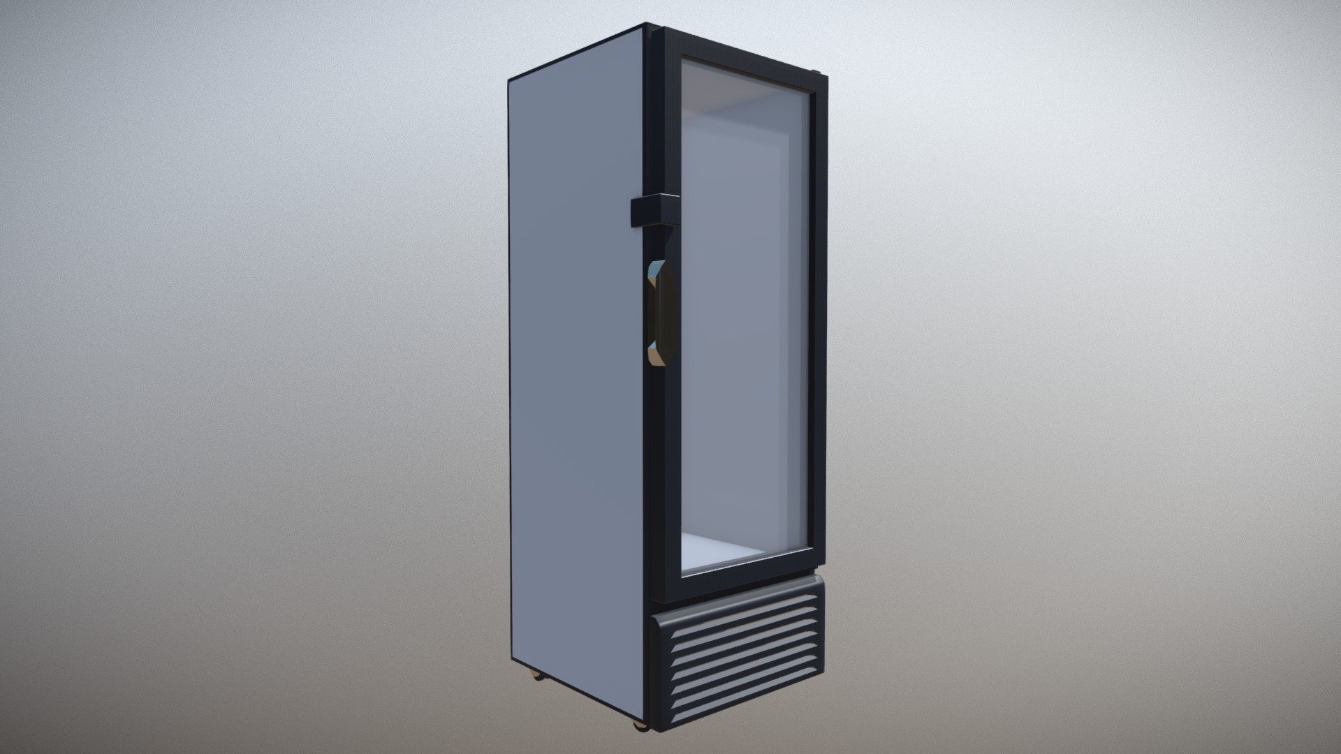 Soda Refrigerator 3d model