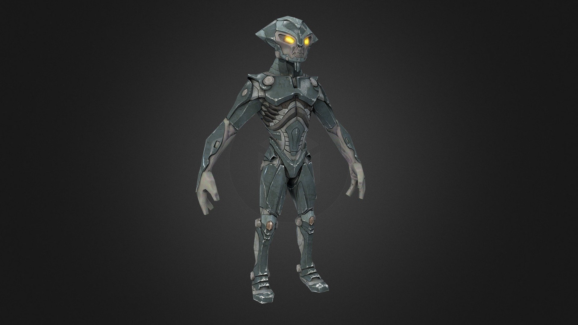 G11 Alien 3d model