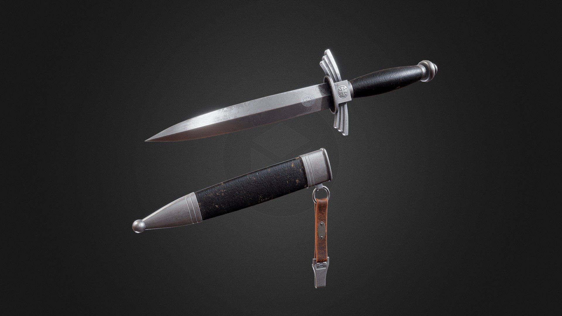 NSFK Knife 3d model