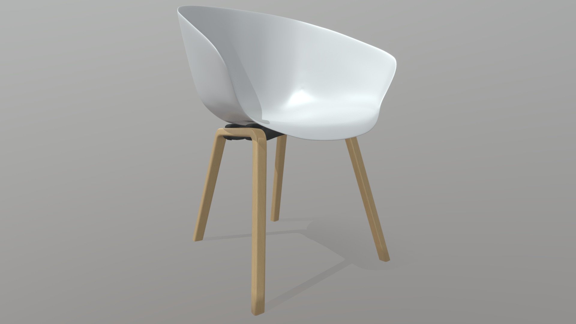 Teddy Tub Chair 3d model