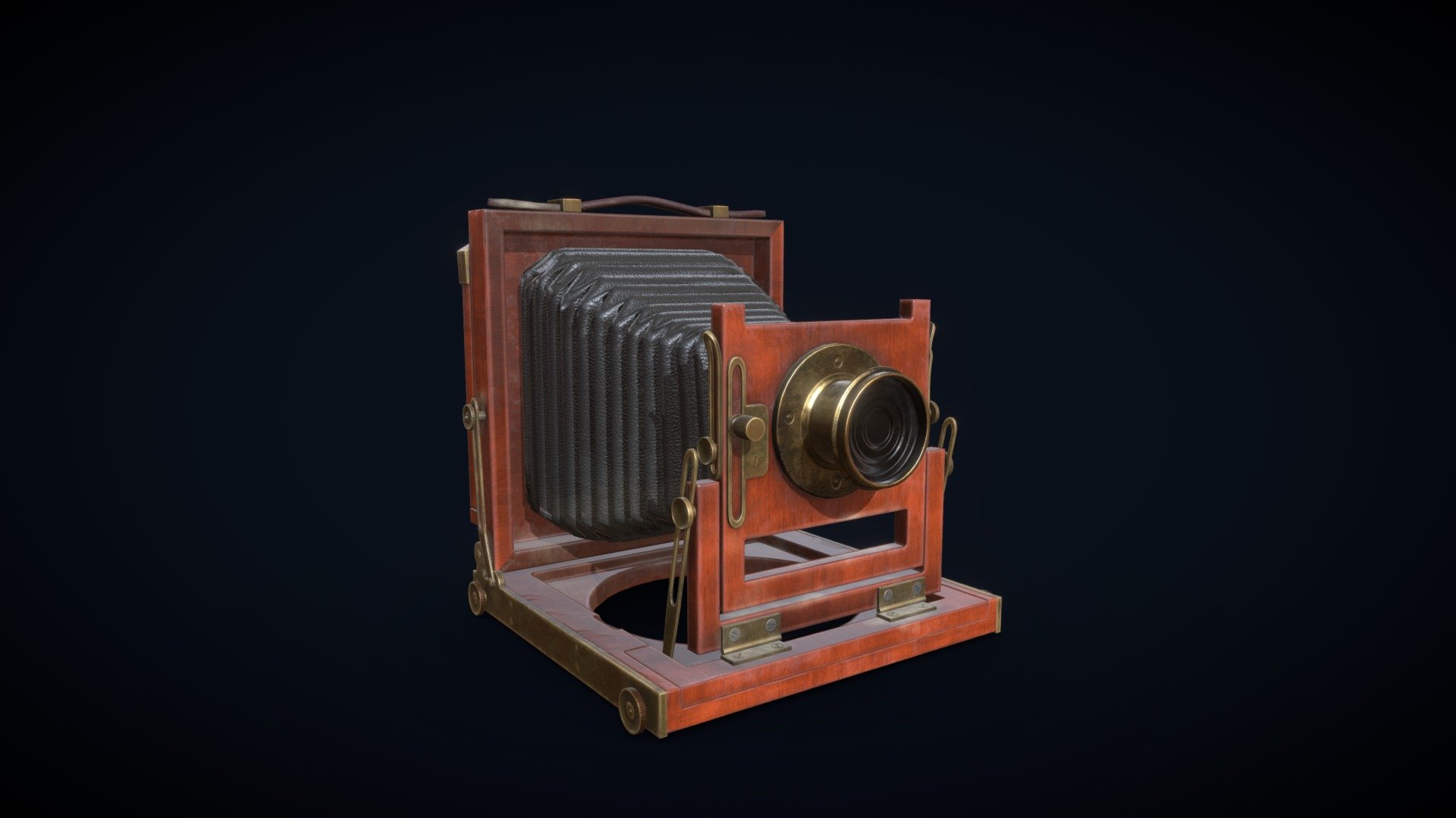 Vintage Camera 3d model