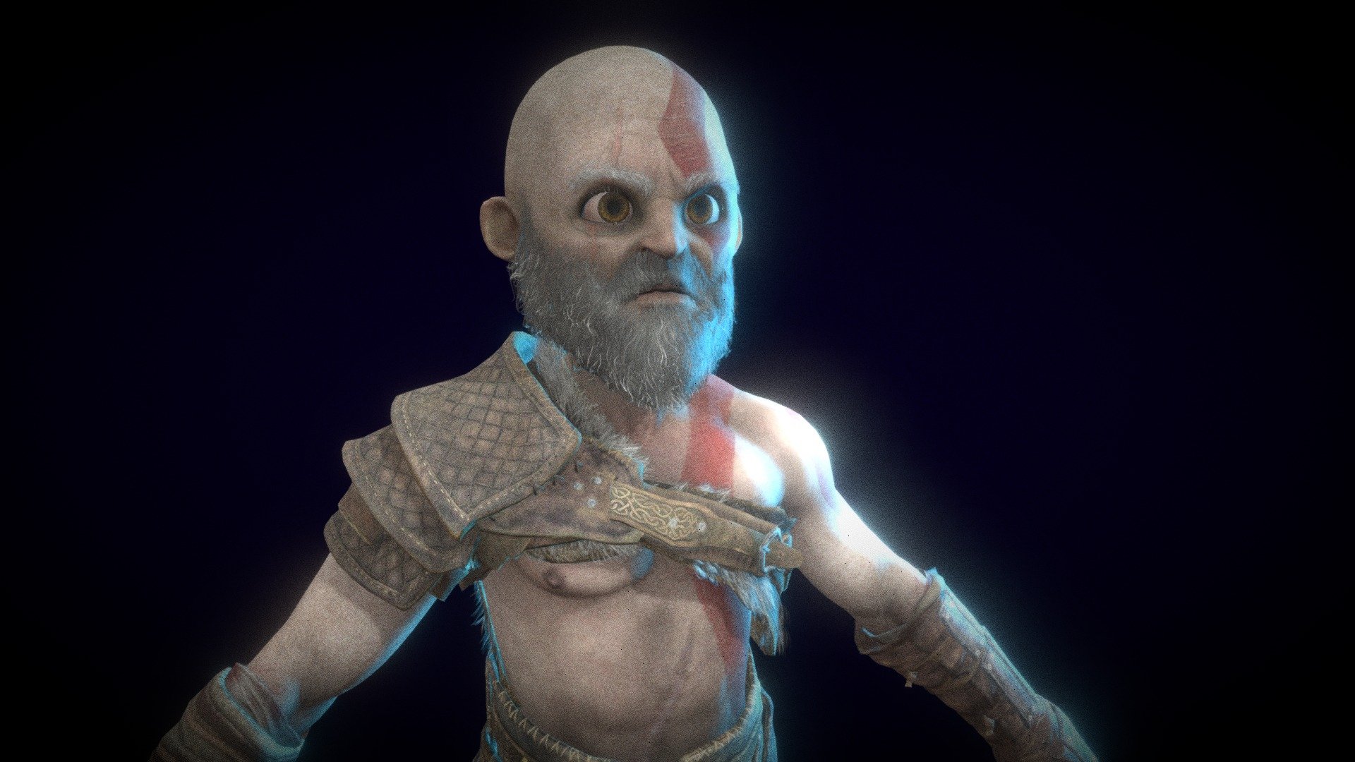 God of War 3d model