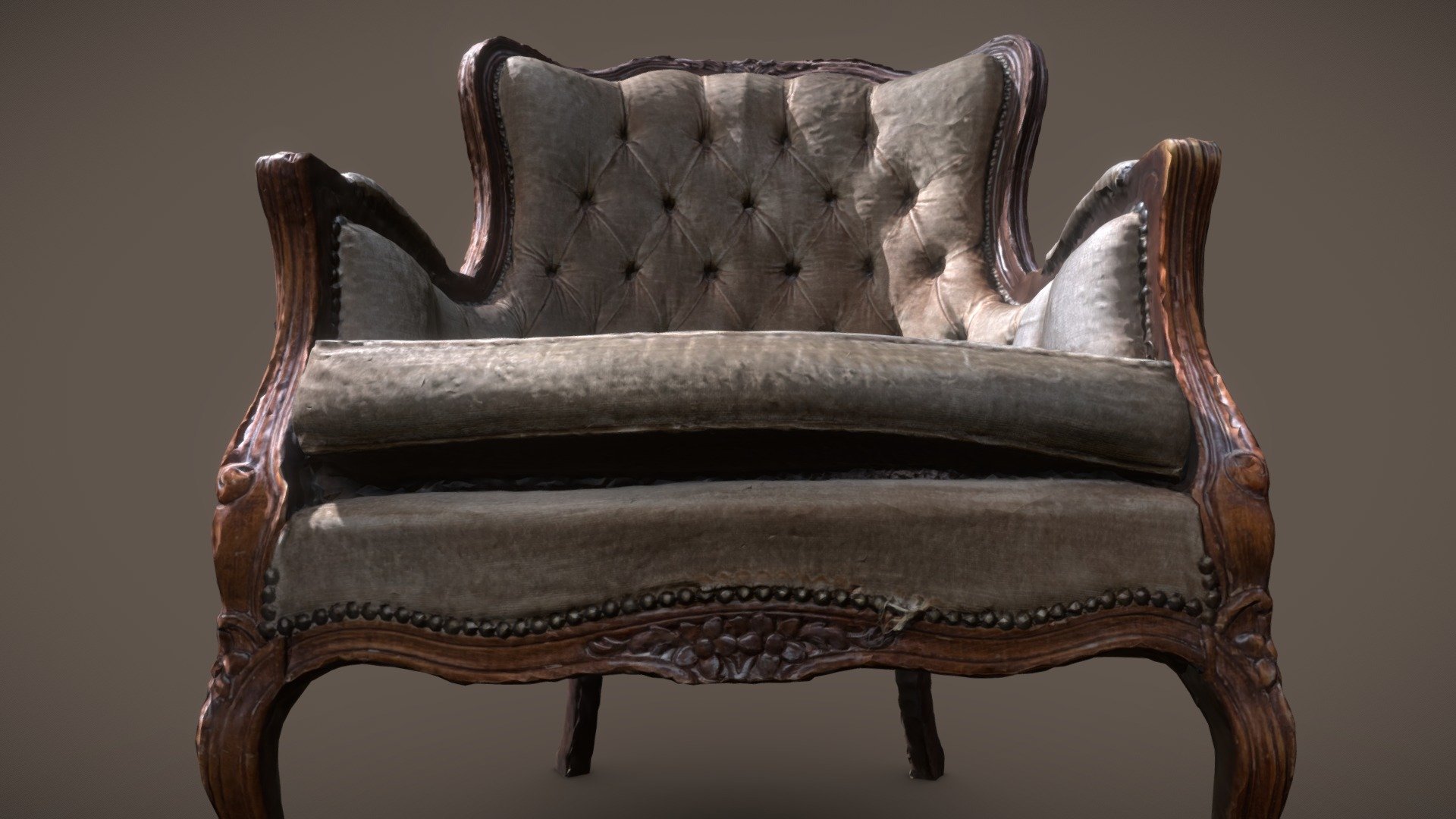 Old chair 3d model