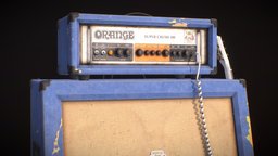 Orange Tube Amp Stack Super Crush 100