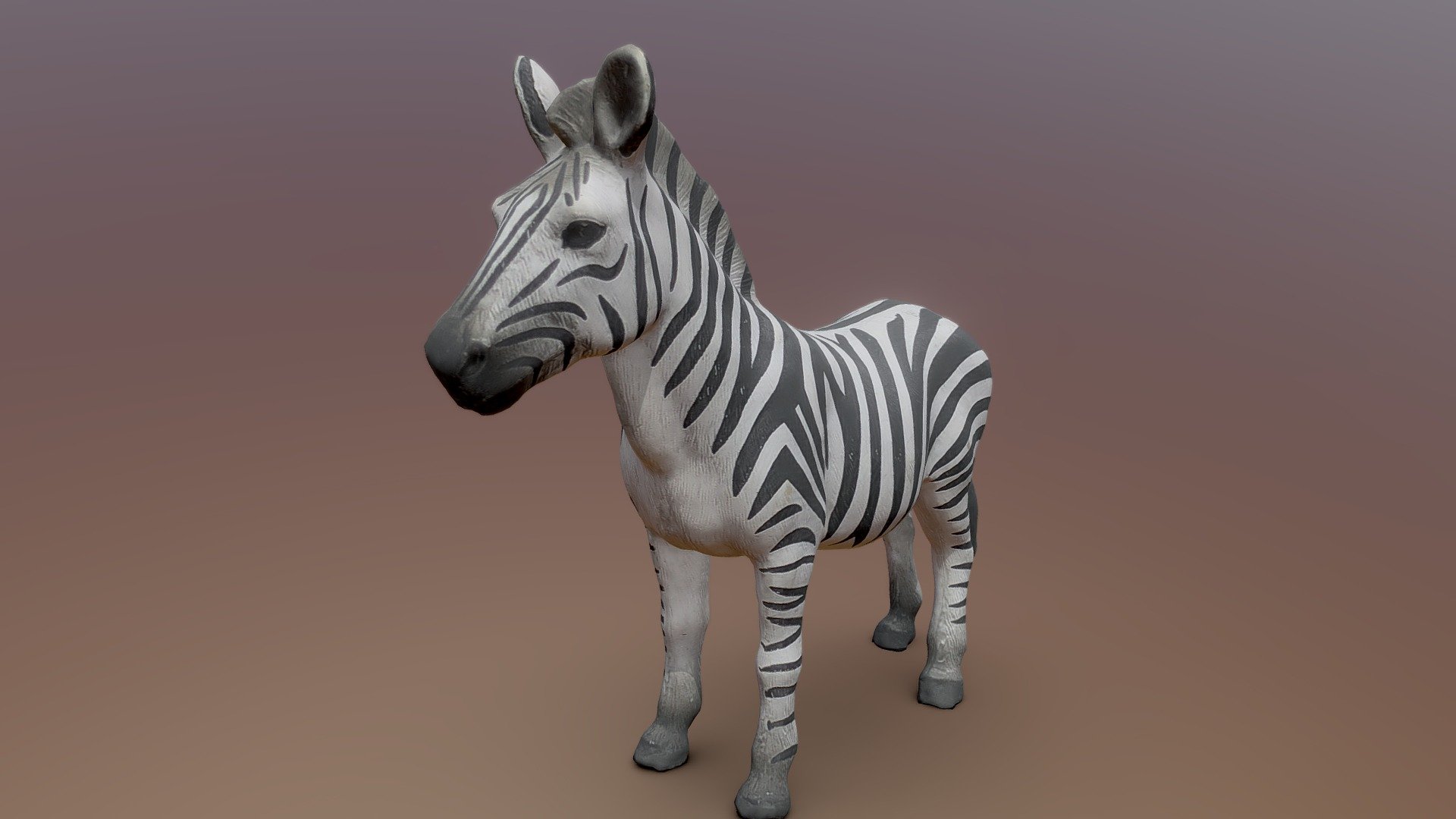 Zebra 3d model