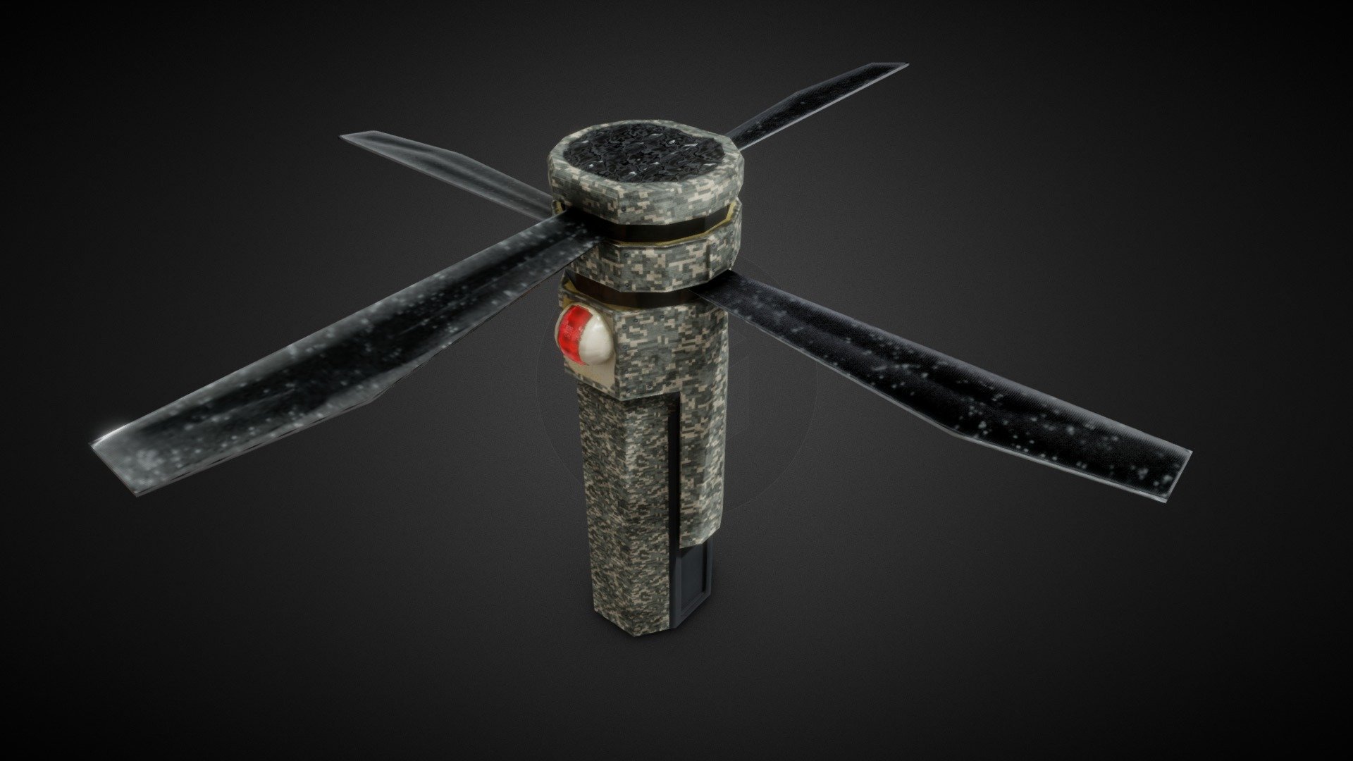 Minicopter 3d model