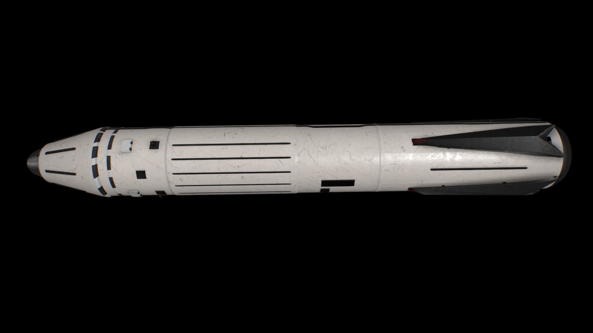 Space Rocket 3d model