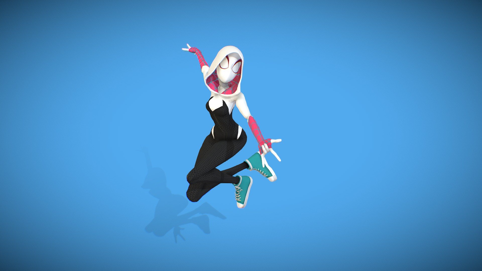 Spider Verse: Spider Gwen 3d model