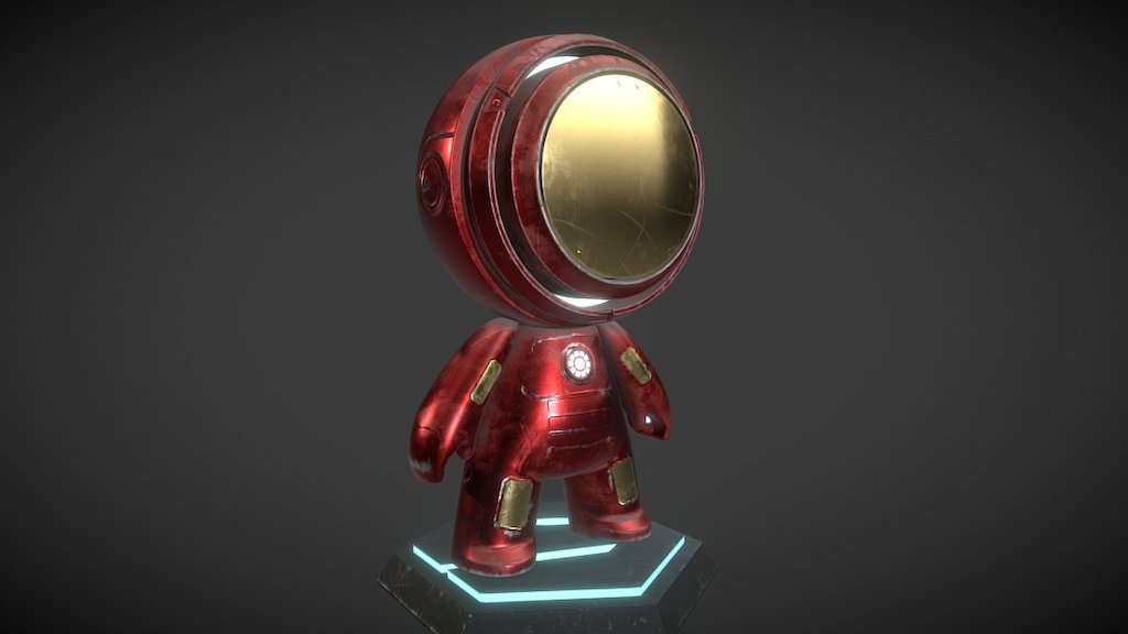 Iron MAT 3d model