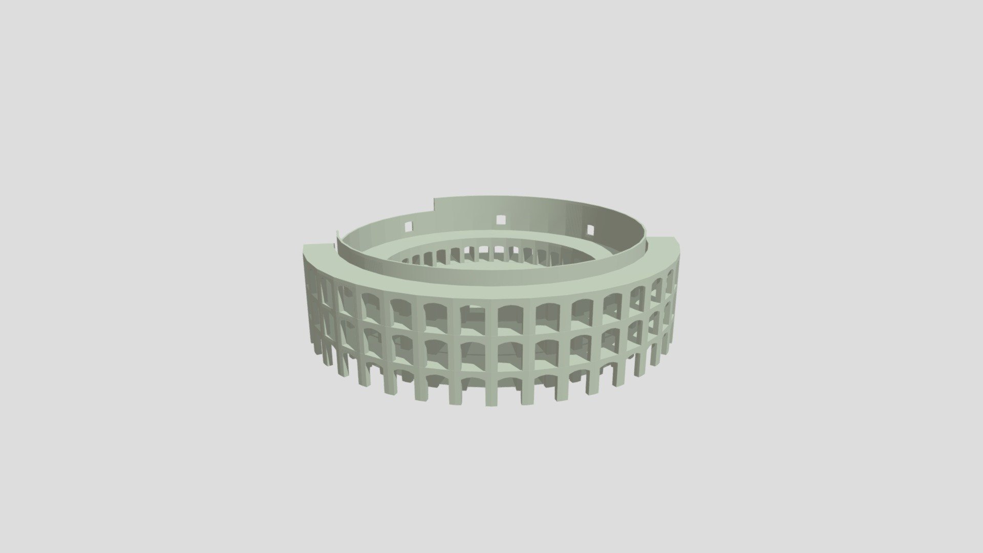 Coliseo 3d model