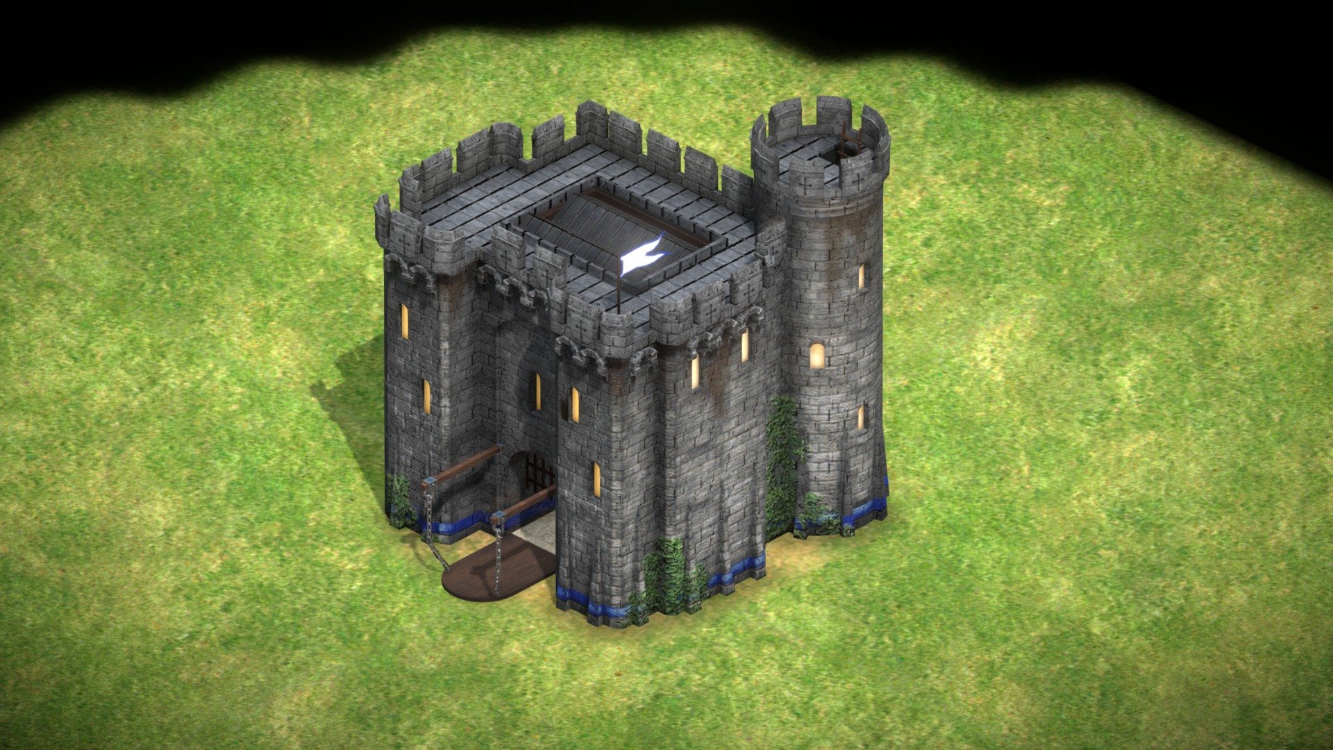 Age of empires Castle 3d model