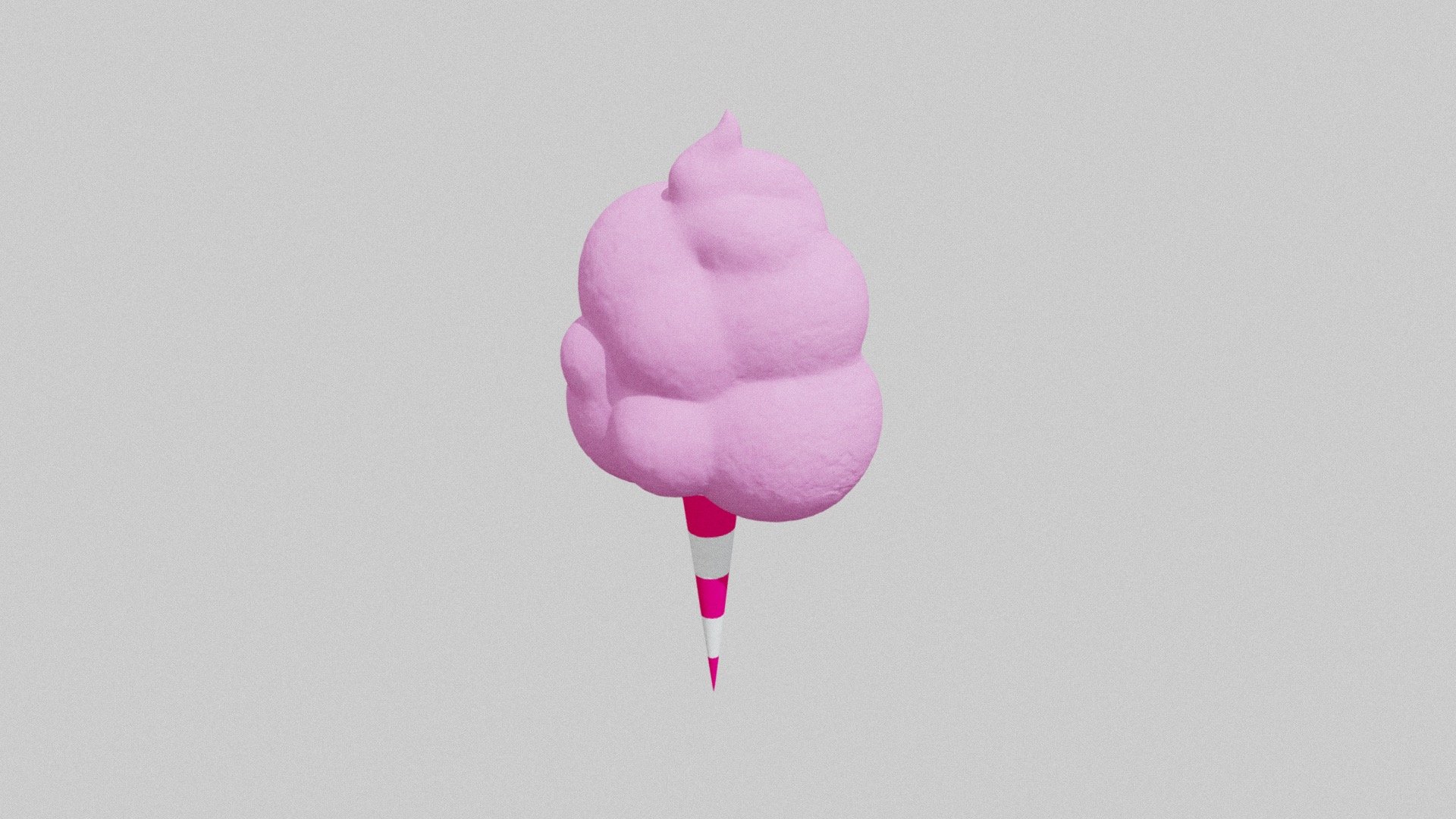 Cotton Candy 3d model