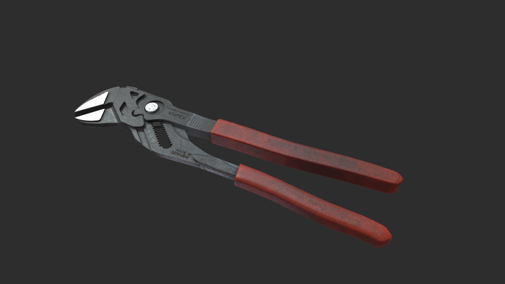 GAP Assigment: Knipex Wrench 3d model