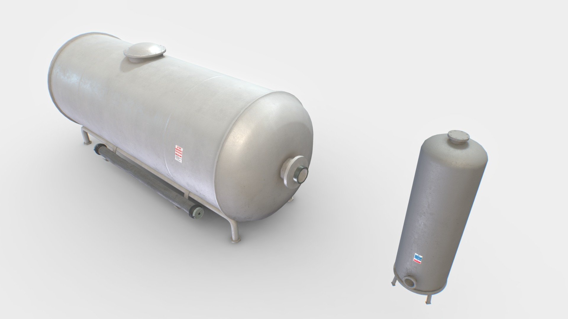 Industrial Tank 4 3d model