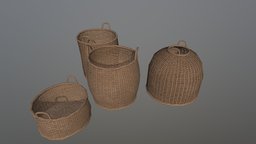 Wicker Basket Pack