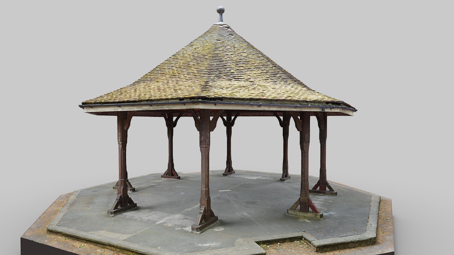 Lincolns Inn Fields Band Stand 3d model